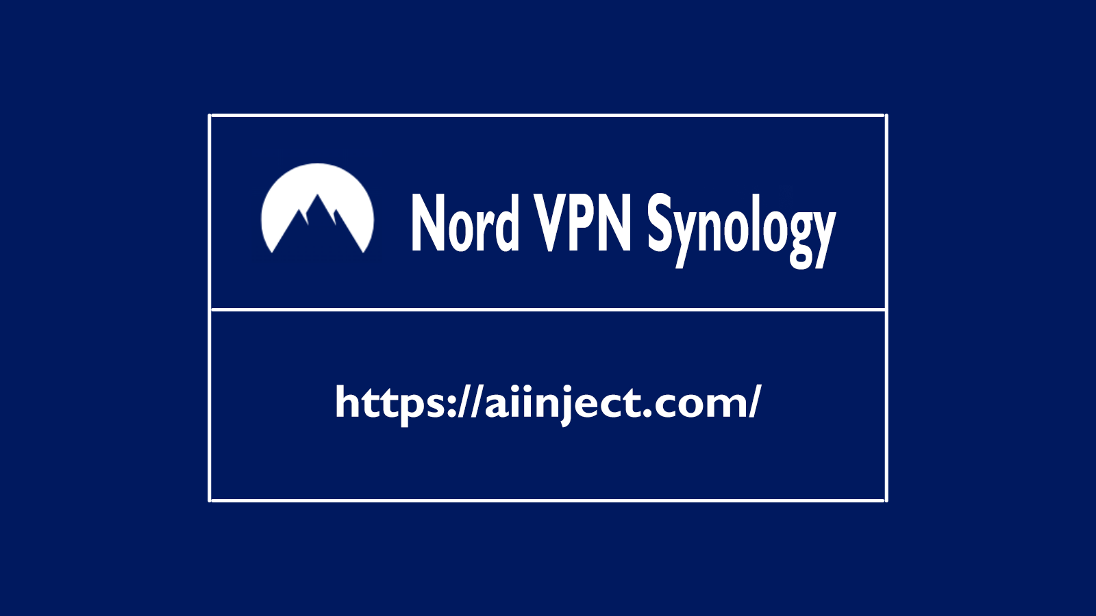 NordVPN Synology