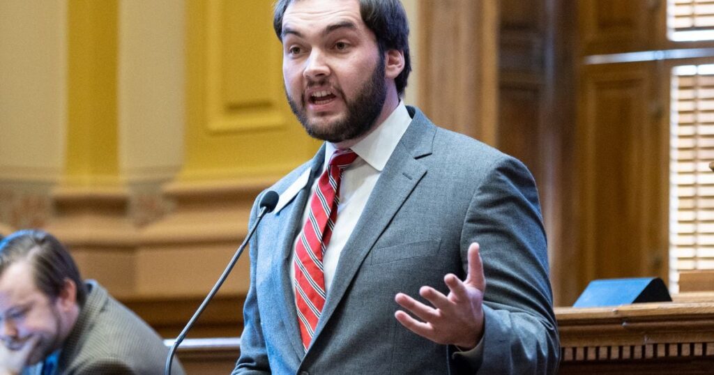 Georgia State Rep. Todd Jones, R-South Forsyth, is concerned about the use of AI technology to deceive voters.