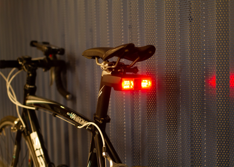 The new Velo AI Copilot bike light uses AI to keep cyclists safe.