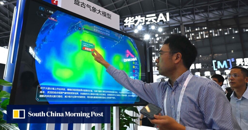 China's Huawei is once again challenging traditional weather forecasting, this time with AI model Zhiji