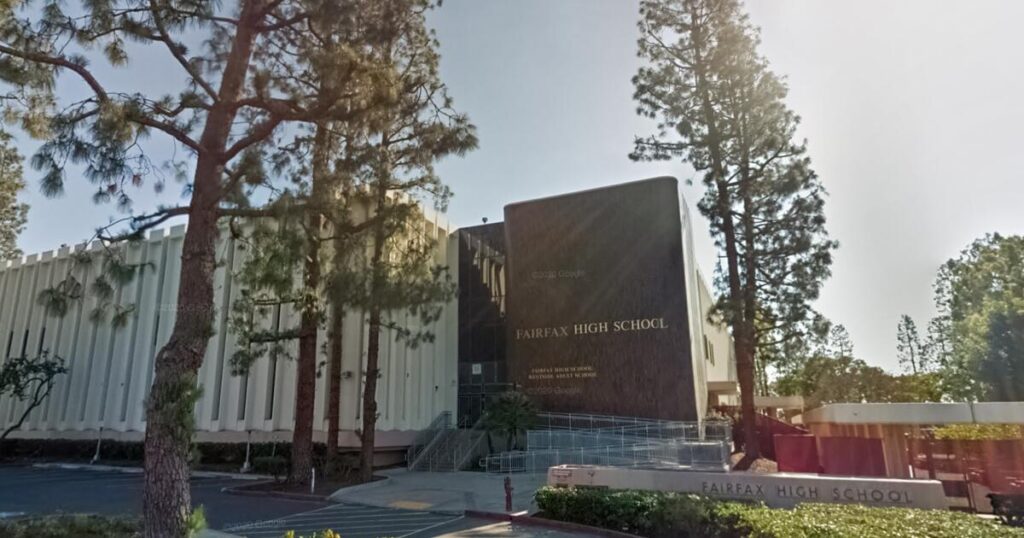 LA school district investigating possible AI images at Fairfax High