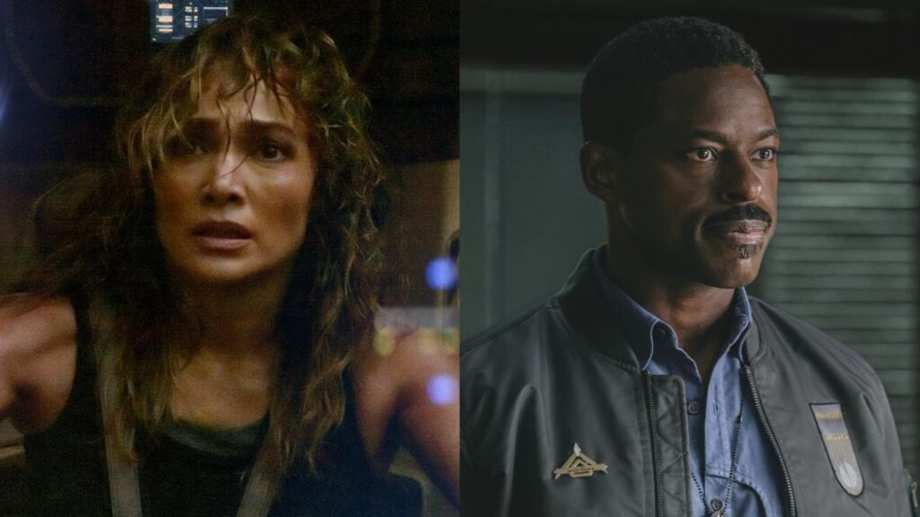 Atlas: Jennifer Lopez and Sterling K. Brown decide how to survive against the AI ​​war.