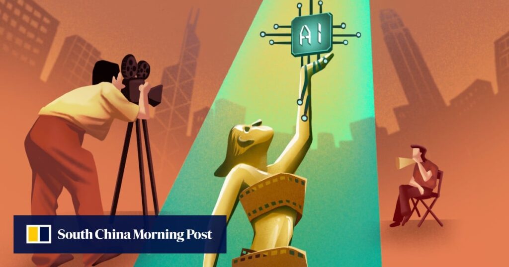 Hong Kong's film industry is turning to AI to save time and money.  Where do humans come from?