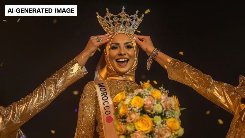 Miss AI crowned Kanza Laili, who influenced the Moroccan way of life